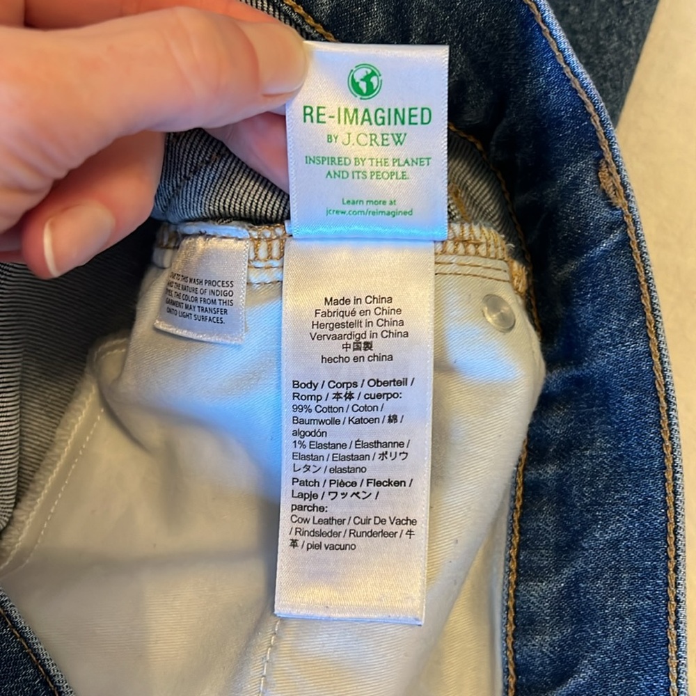 RE-IMAGINED By J. CREW Classic Straight Jeans - Picture 6 of 9